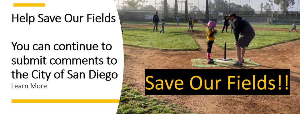 Save Our Fields: Continue to Send Comments
